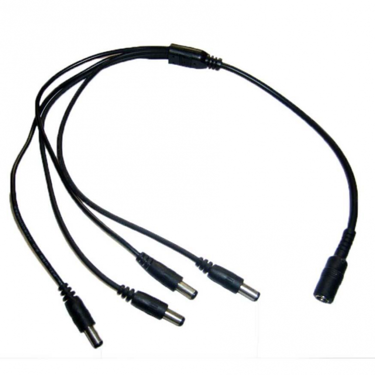 Voeding splitter adapter - 1 naar 4 Voeding splitter adapter - 1 naar 4
